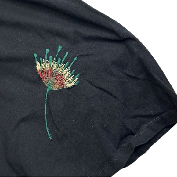 eShakti Black Embroidered Cotton Dress - Picture 4 of 7